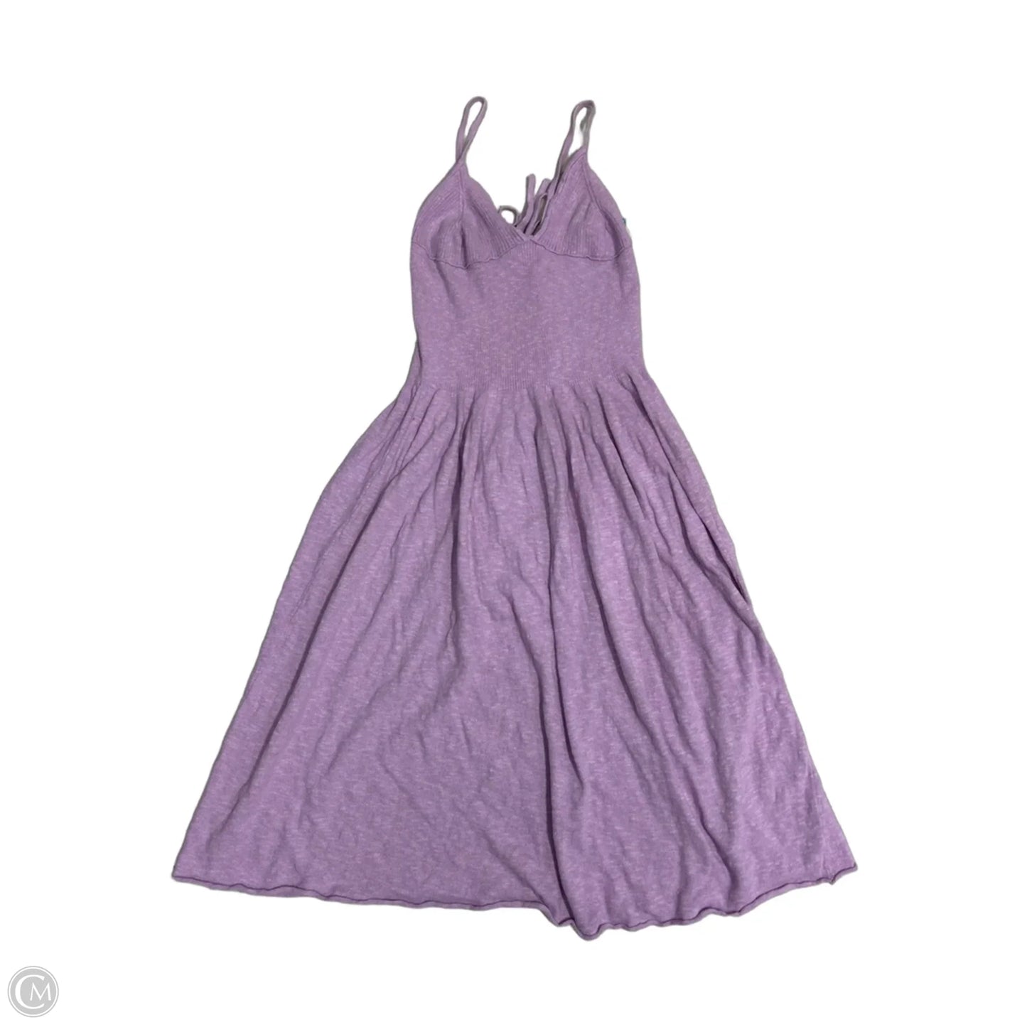 Dress Casual Midi By Free People In Purple, Size: Xl