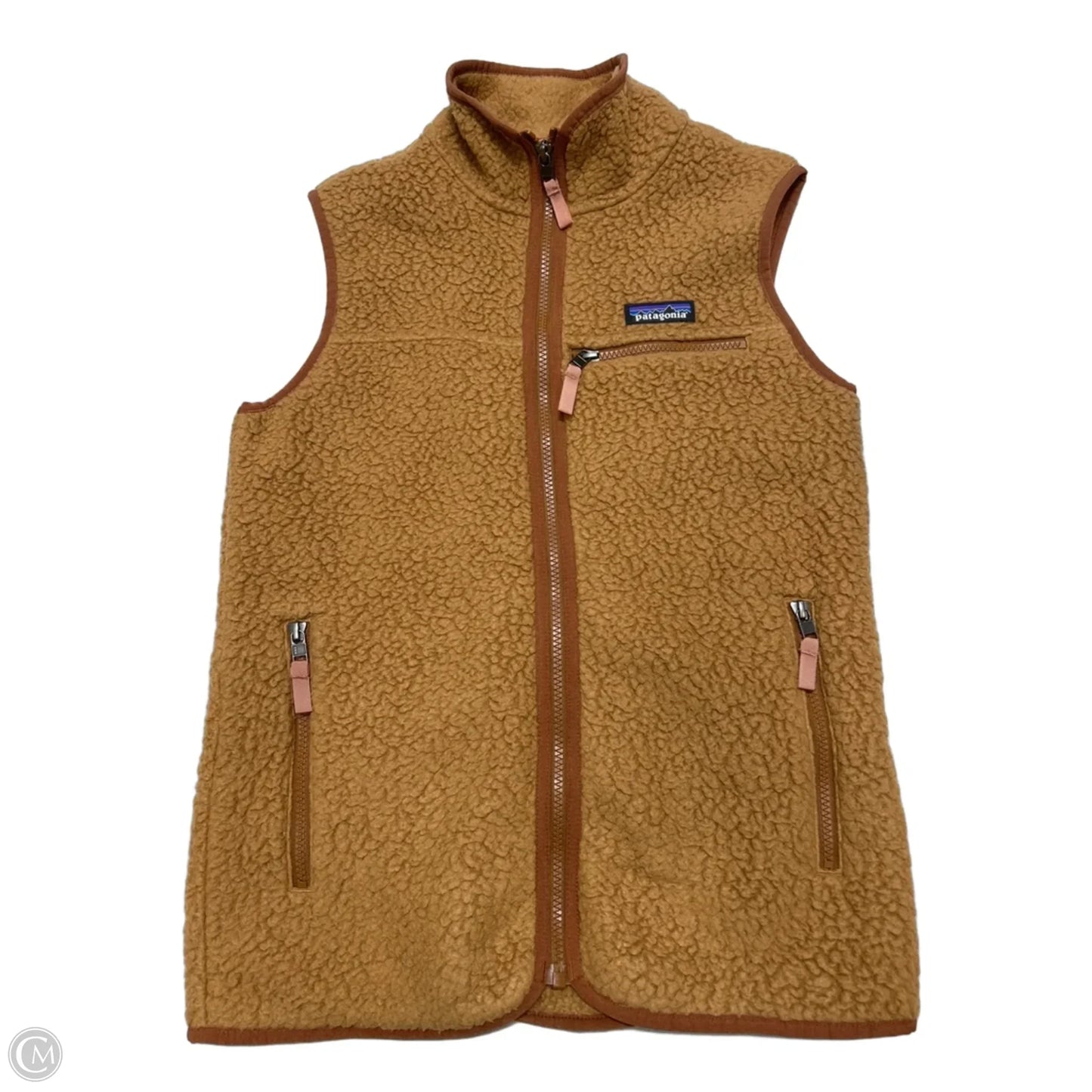 Vest Faux Fur & Sherpa By Patagonia In Brown, Size: Xs