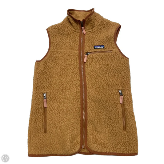 Vest Faux Fur & Sherpa By Patagonia In Brown, Size: Xs