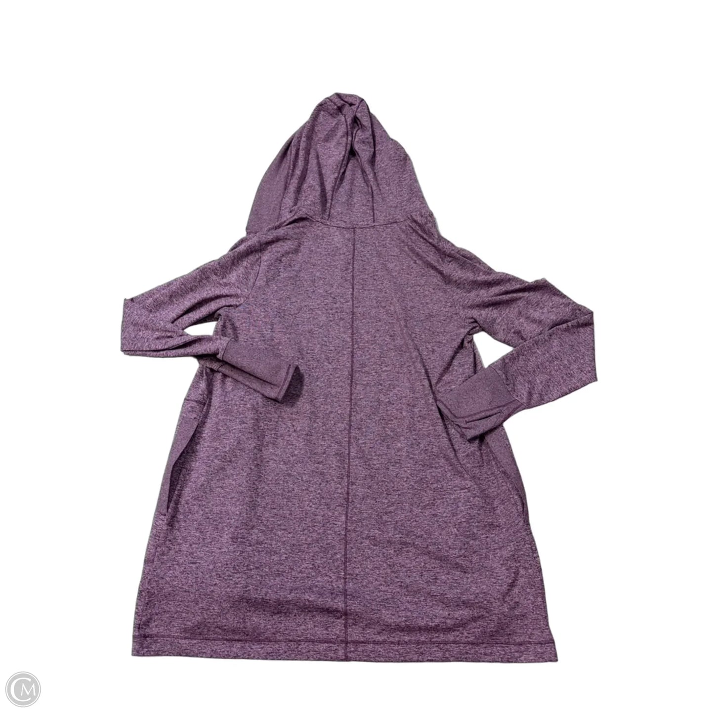 Sweater Cardigan By Athleta In Purple, Size: M