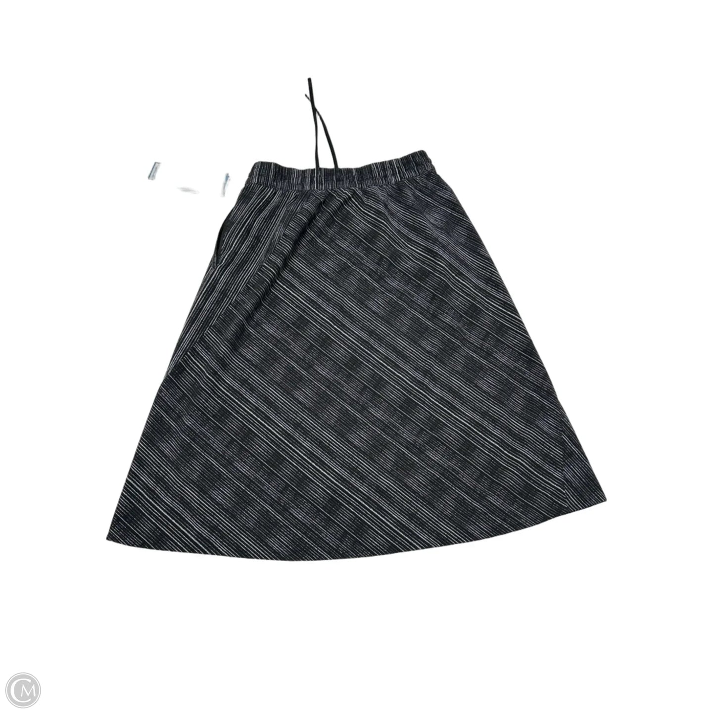 Athletic Skirt By Athleta In Black & White, Size: 10