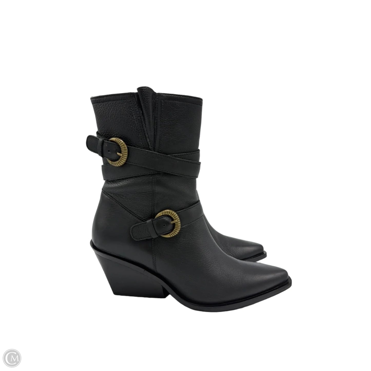 Boots Wedge Heels By Seychelles In Black, Size: 8