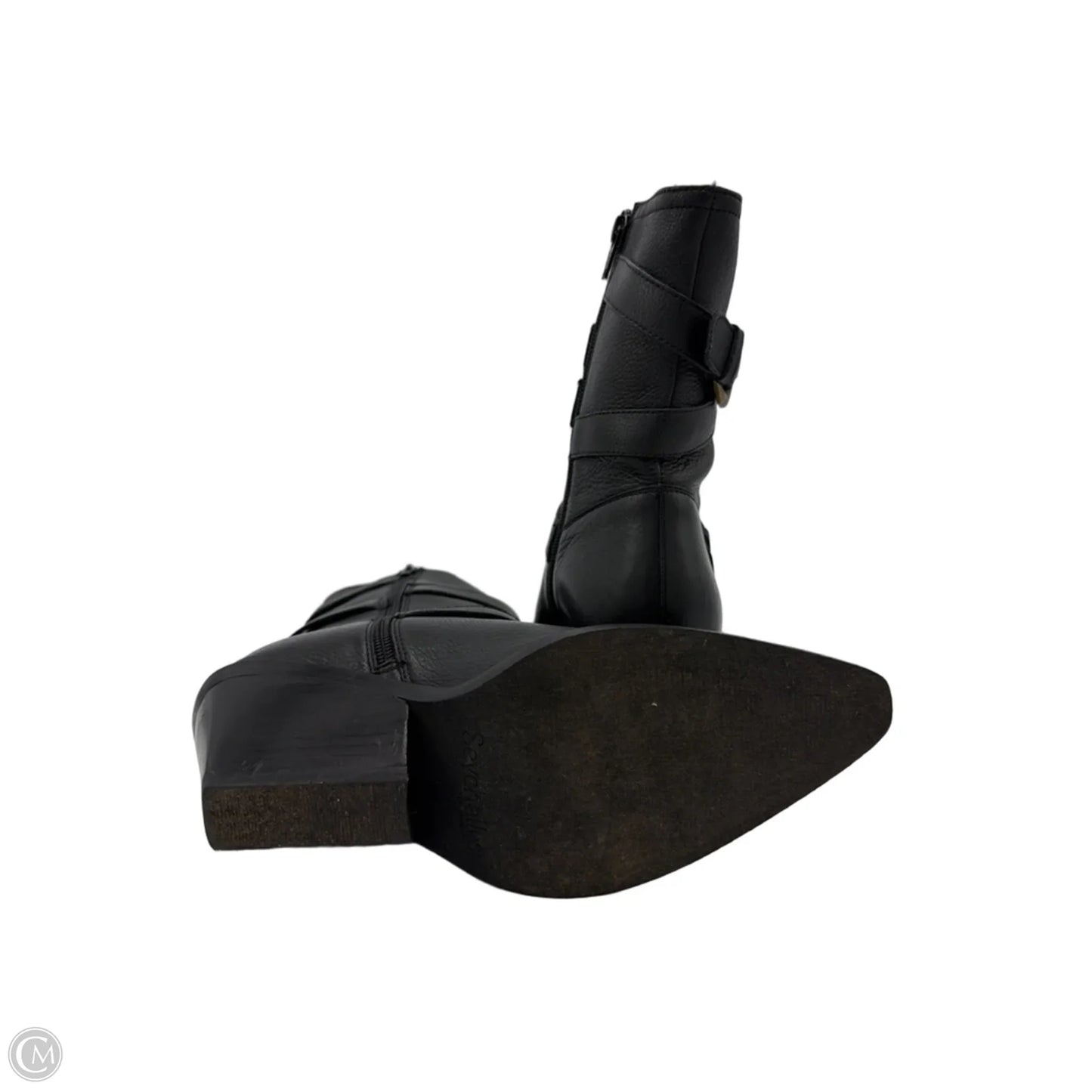 Boots Wedge Heels By Seychelles In Black, Size: 8