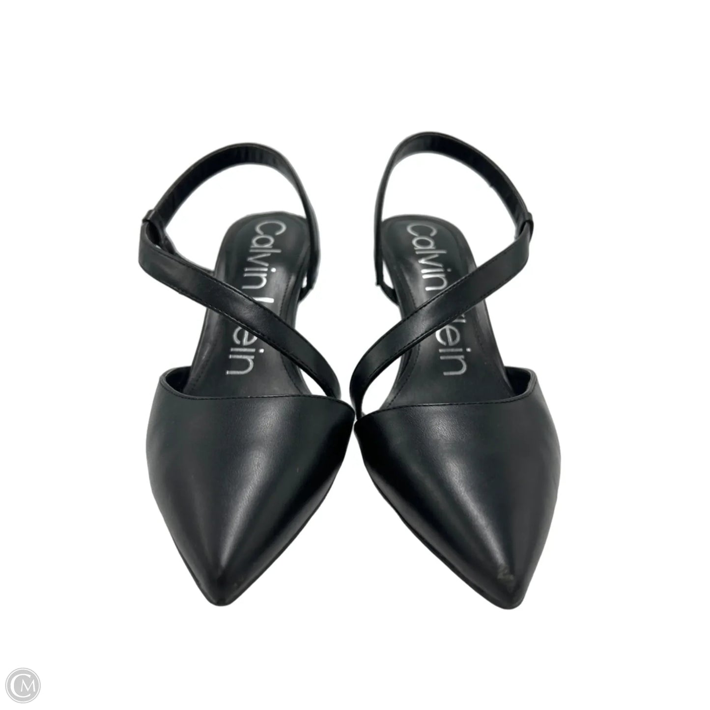 Shoes Heels Kitten By Calvin Klein In Black, Size: 9