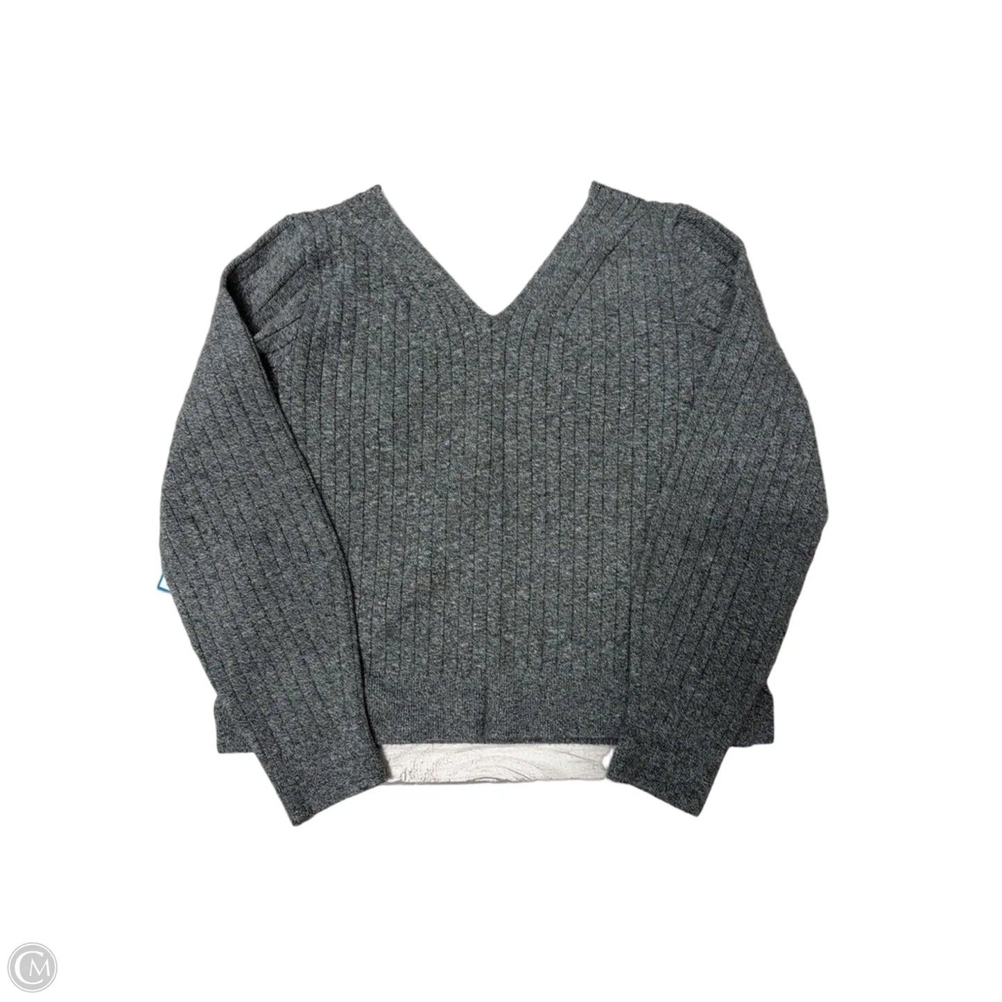 Sweater By Abercrombie And Fitch In Grey, Size: S