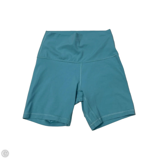 Athletic Shorts By Lululemon In Blue, Size: 0