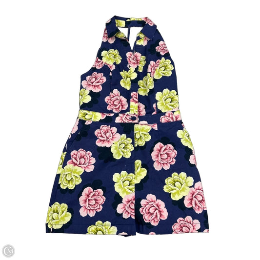 Romper By Maeve In Floral Print, Size: 8