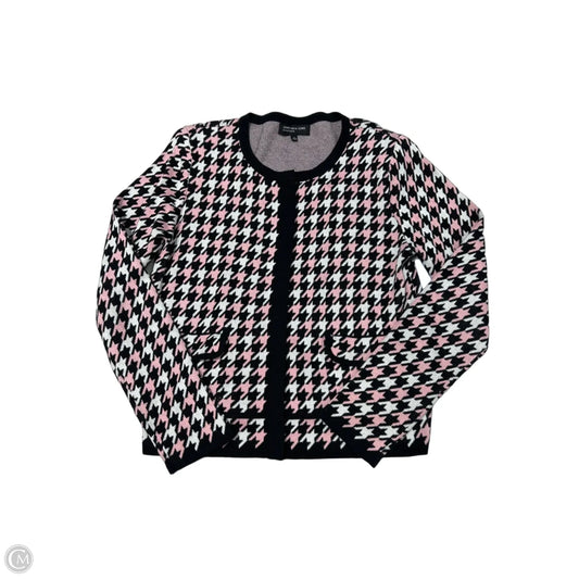 New! Jones New York Pink Cardigan Sweater Size L