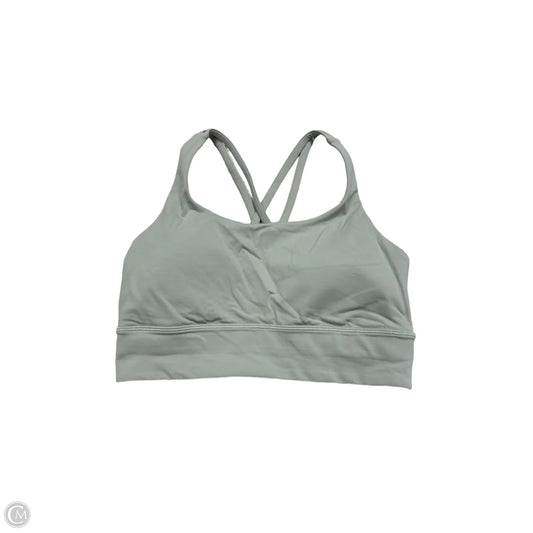Athletic Bra By Lululemon In Grey, Size: 8