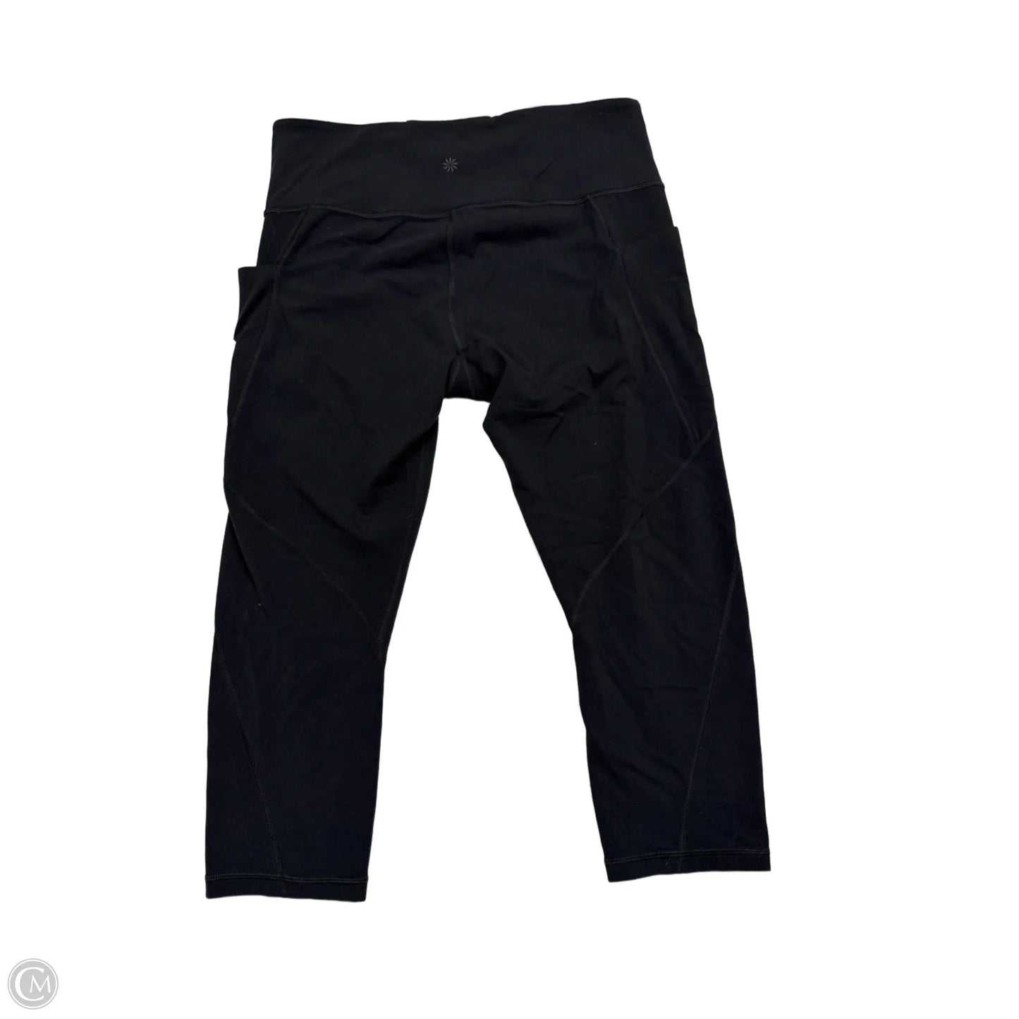 Athletic Leggings By Athleta In Black, Size: L