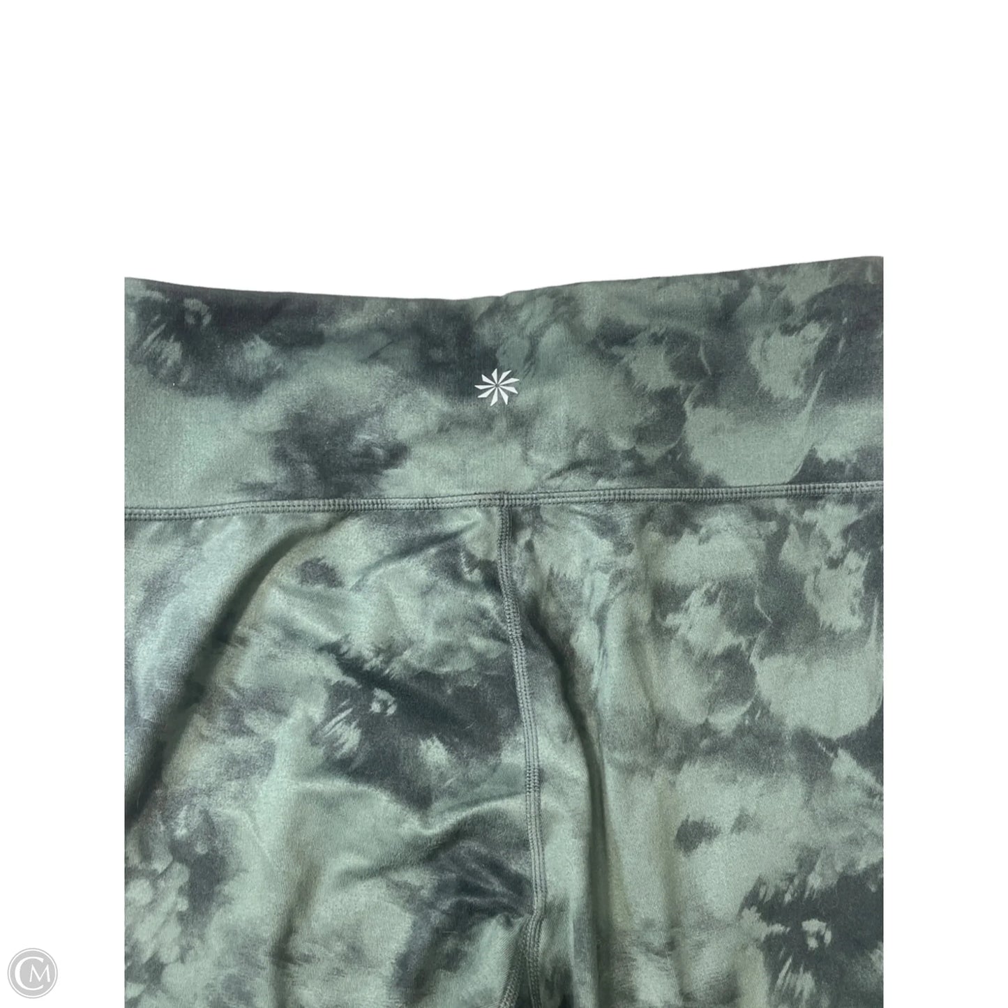 Athletic Leggings By Athleta In Green, Size: M