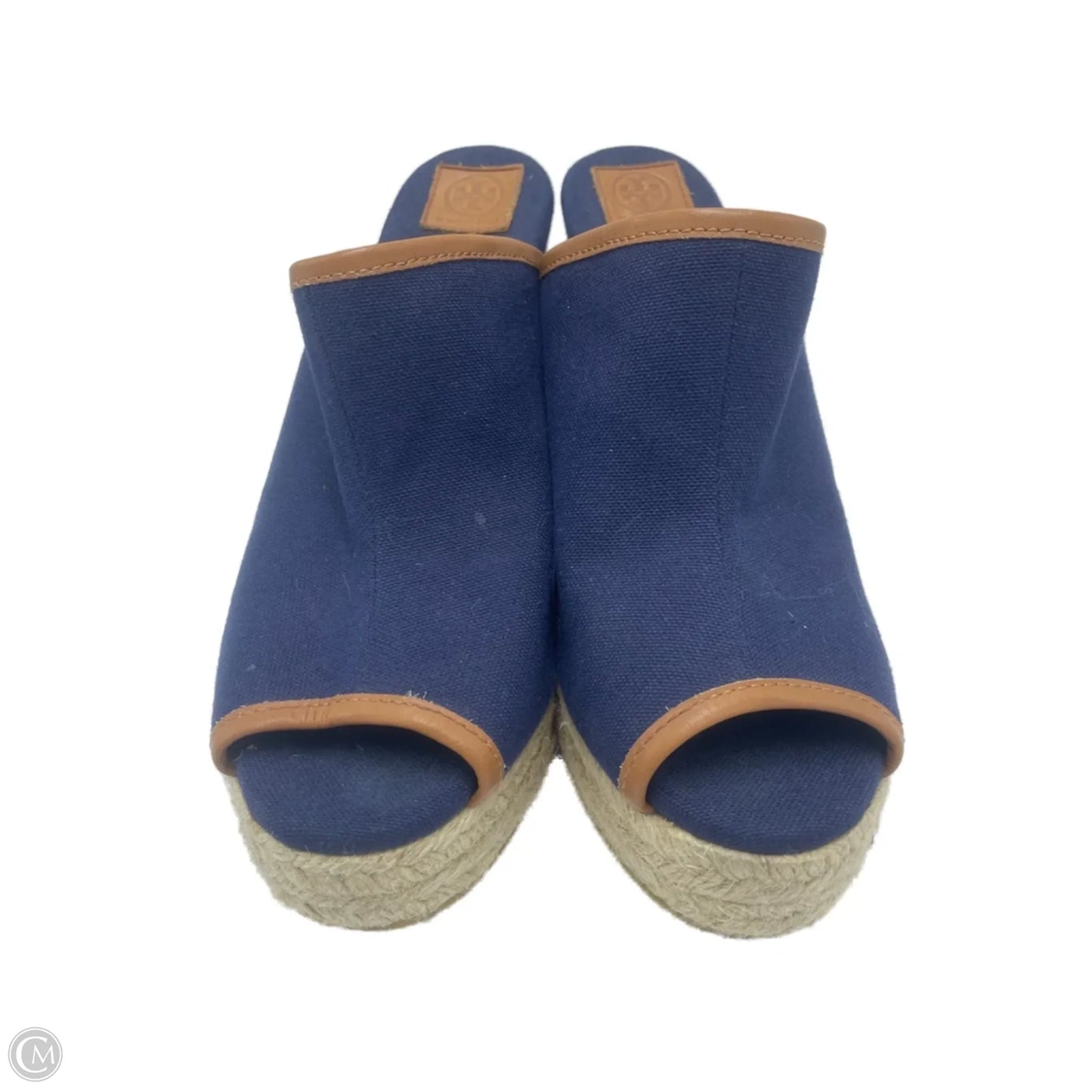 Shoes Designer By Tory Burch In Blue, Size: 8