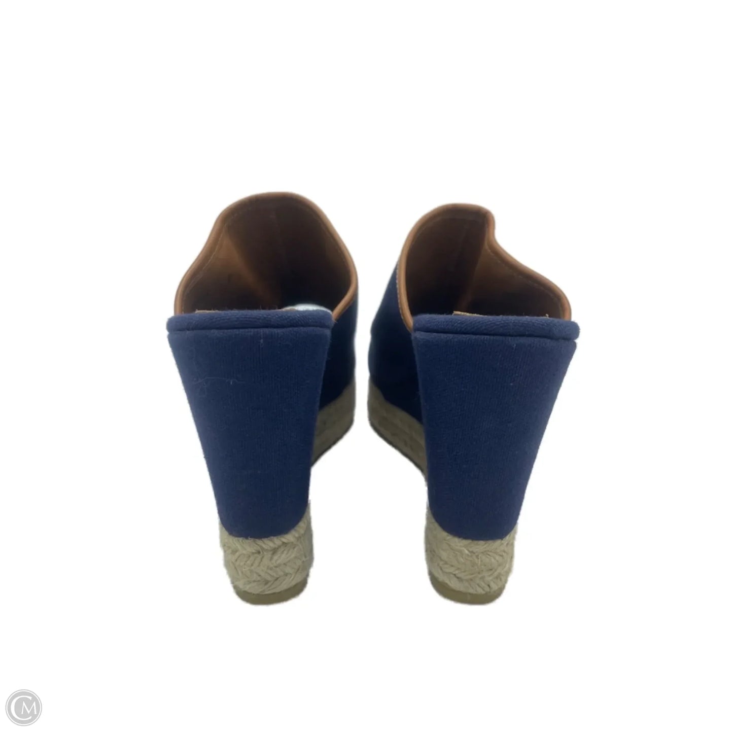 Shoes Designer By Tory Burch In Blue, Size: 8