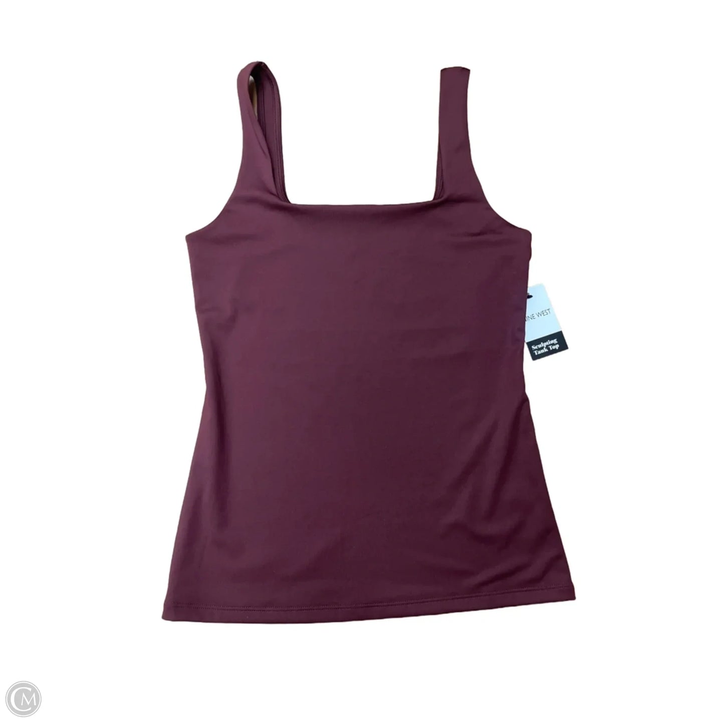NEW! Top Sleeveless By Nine West In Maroon, Size: M