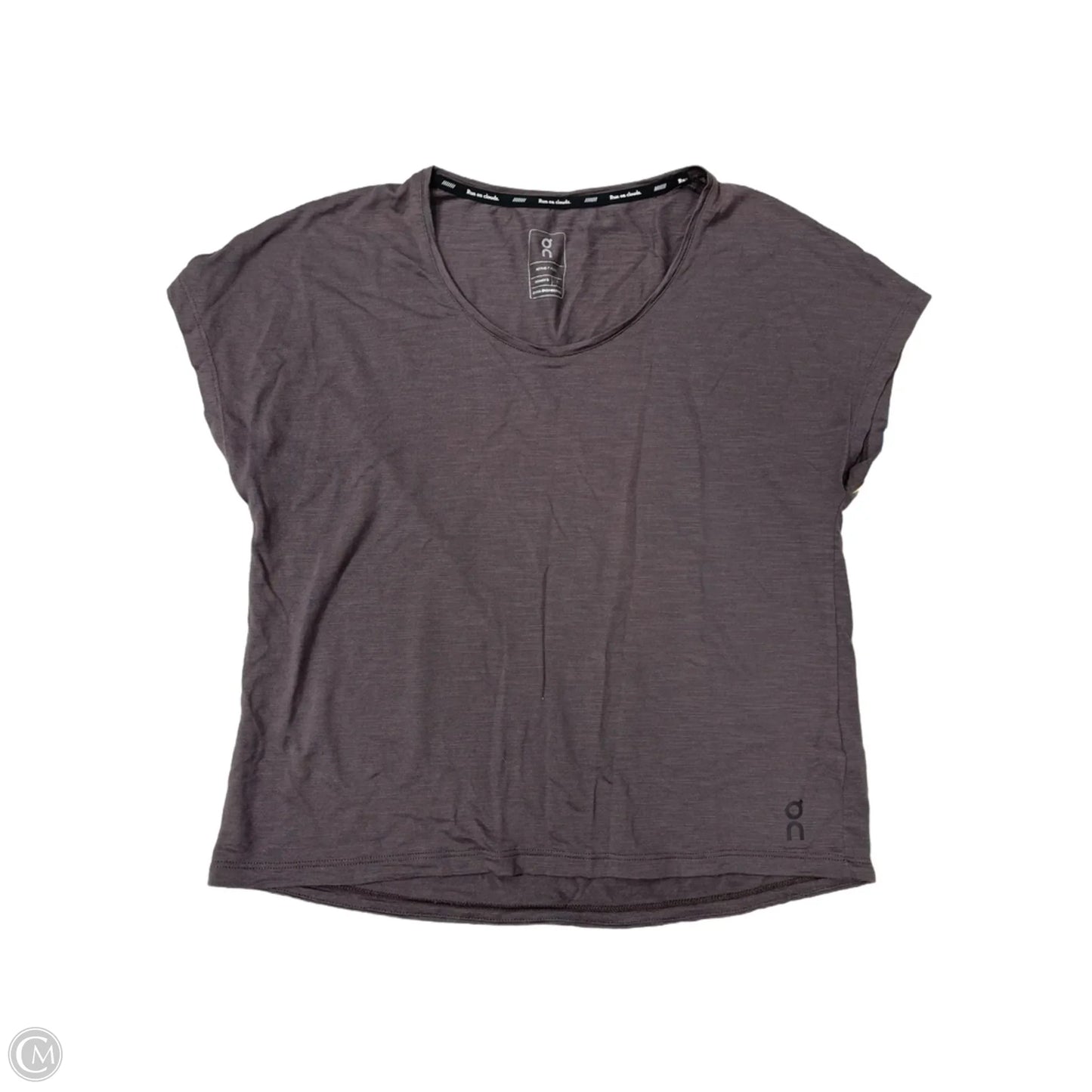 Athletic Top Short Sleeve By On Cloud In Purple, Size: S