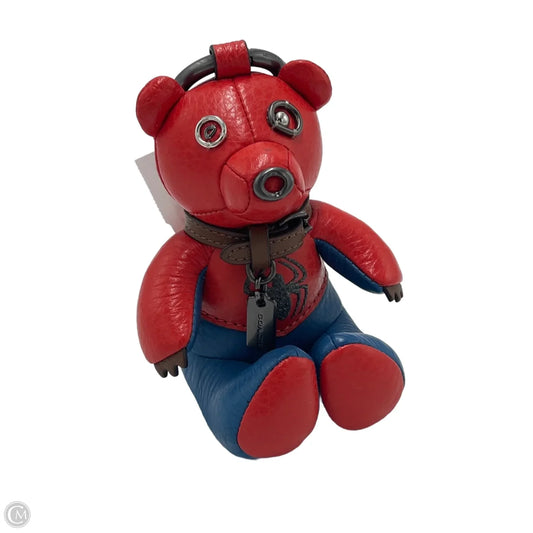 Coach x Marvel Spiderman Bear Bag Charm / Designer Keychain Accessory