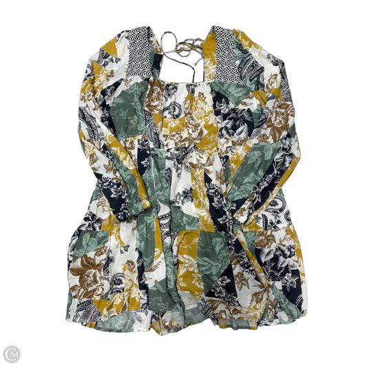 New! Dress Casual Midi By Anthropologie In Multi-colored, Size: L