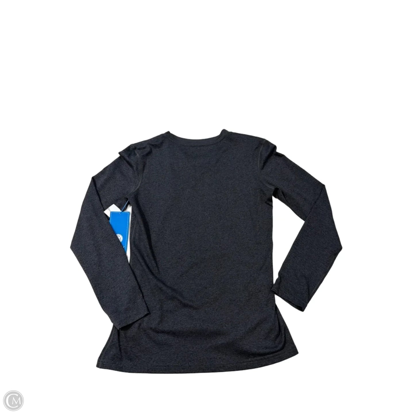 Athletic Top Long Sleeve Crewneck By Nike In Grey, Size: S