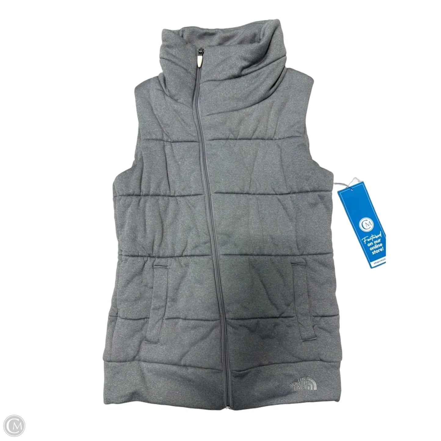 Quilted Vest By The North Face In Grey, Size: Xs