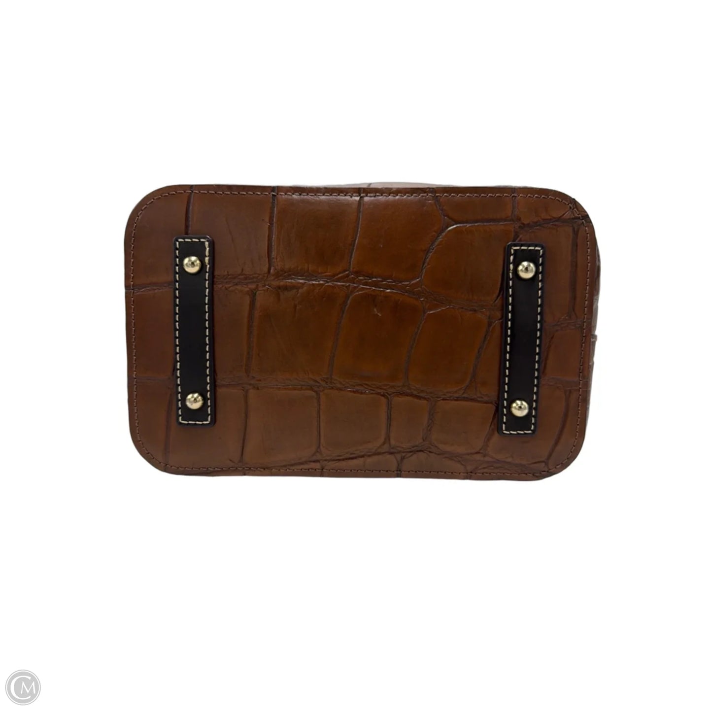 Handbag Designer By Dooney And Bourke Brown Croc