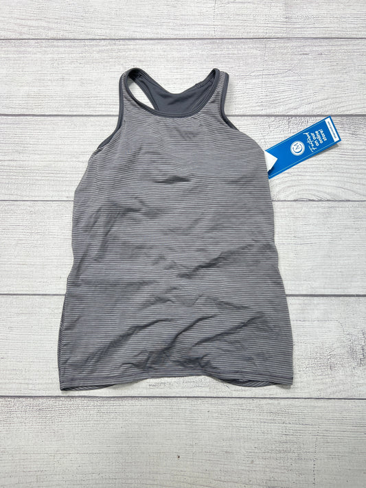 Athletic Tank Top By Lululemon In Grey, Size: 6