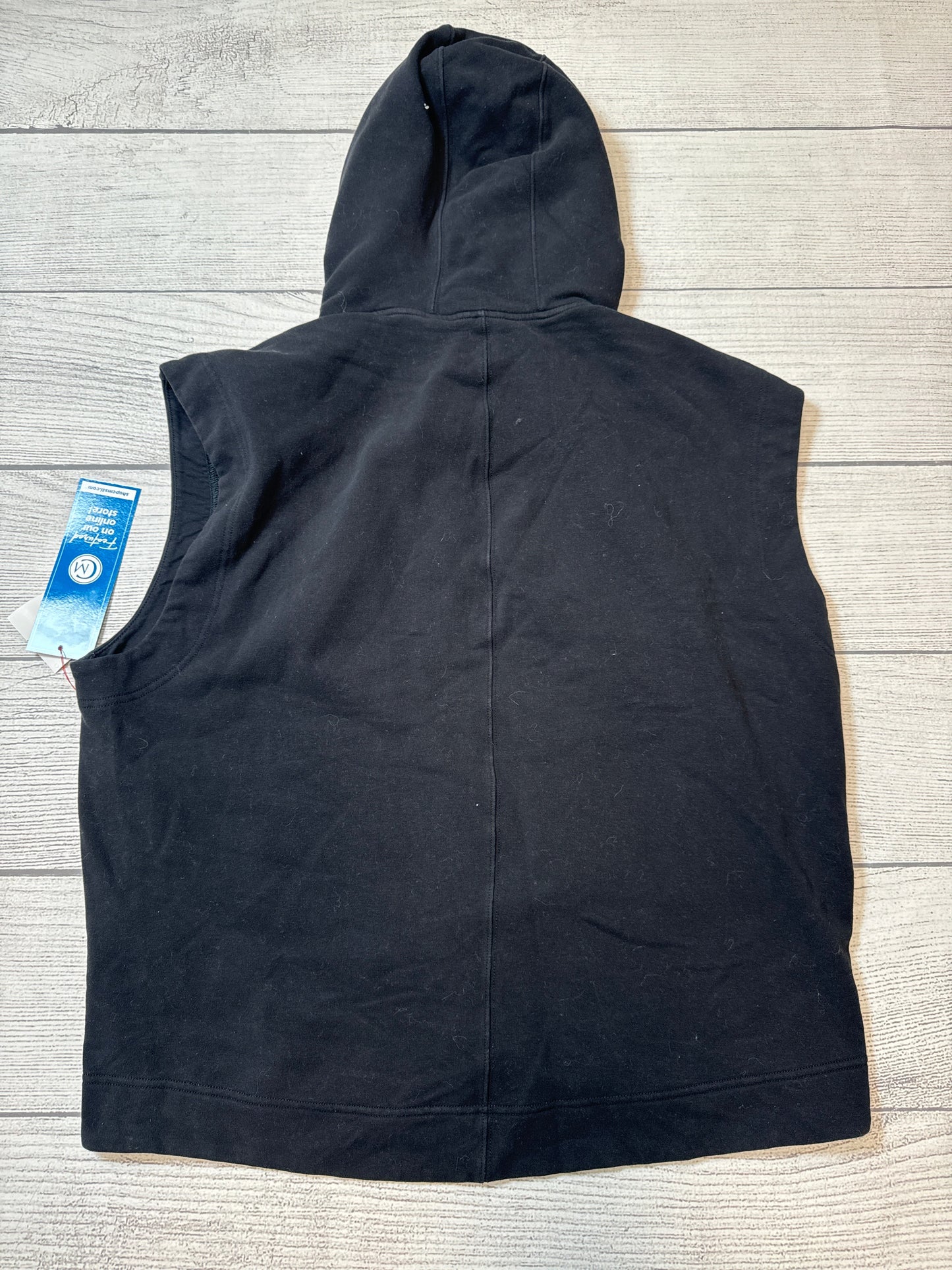 Athletic Sweatshirt Hoodie By Athleta In Black, Size: M