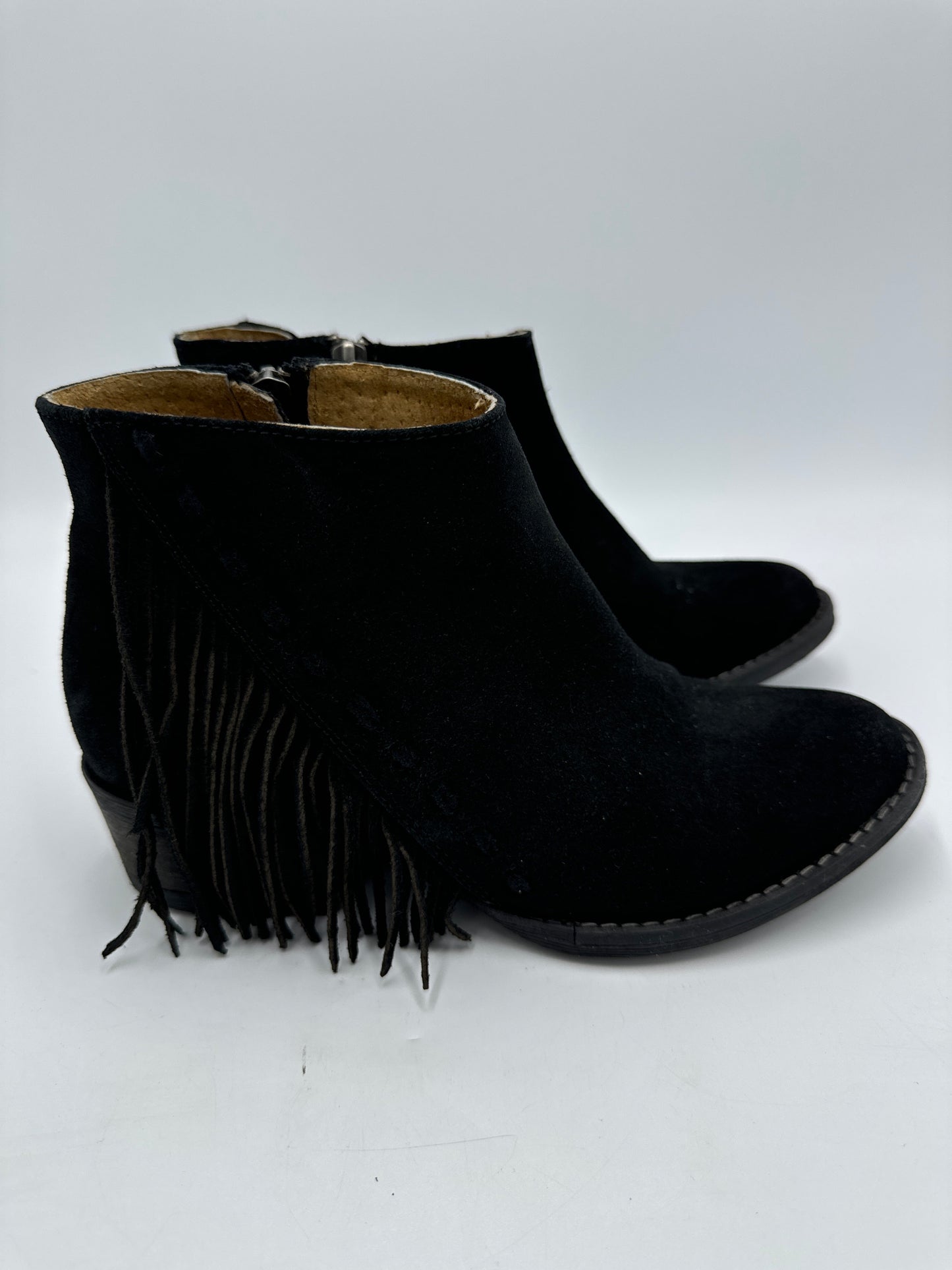 Boots Ankle Heels By Circle G In Black, Size: 7.5