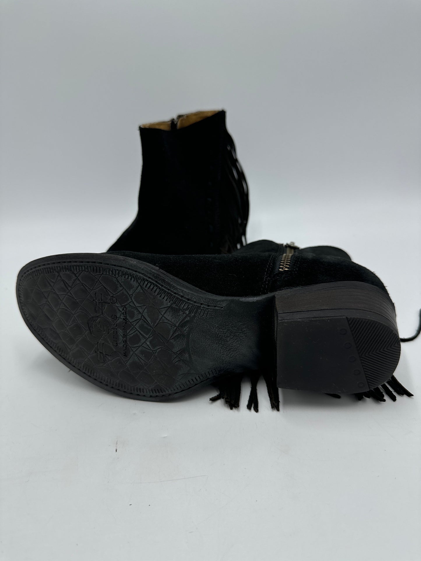 Boots Ankle Heels By Circle G In Black, Size: 7.5