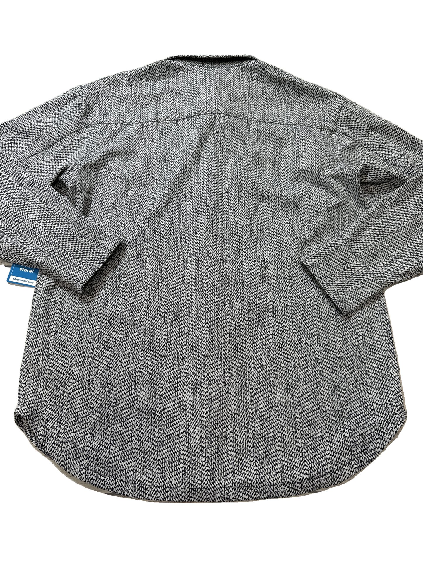 Athletic Jacket By Athleta In Black & White, Size: M