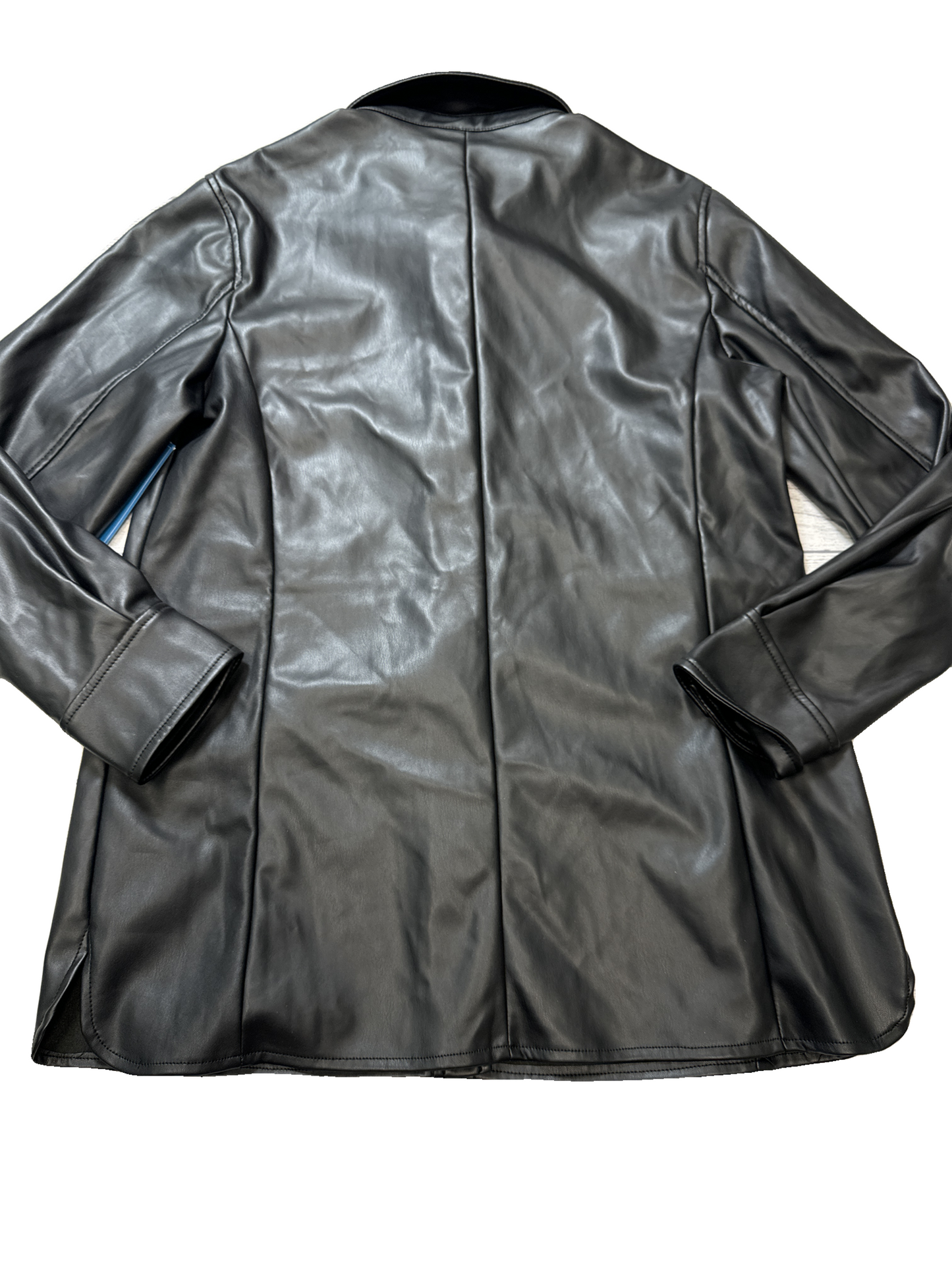 Jacket Shirt By 7 For All Mankind In Black, Size: L
