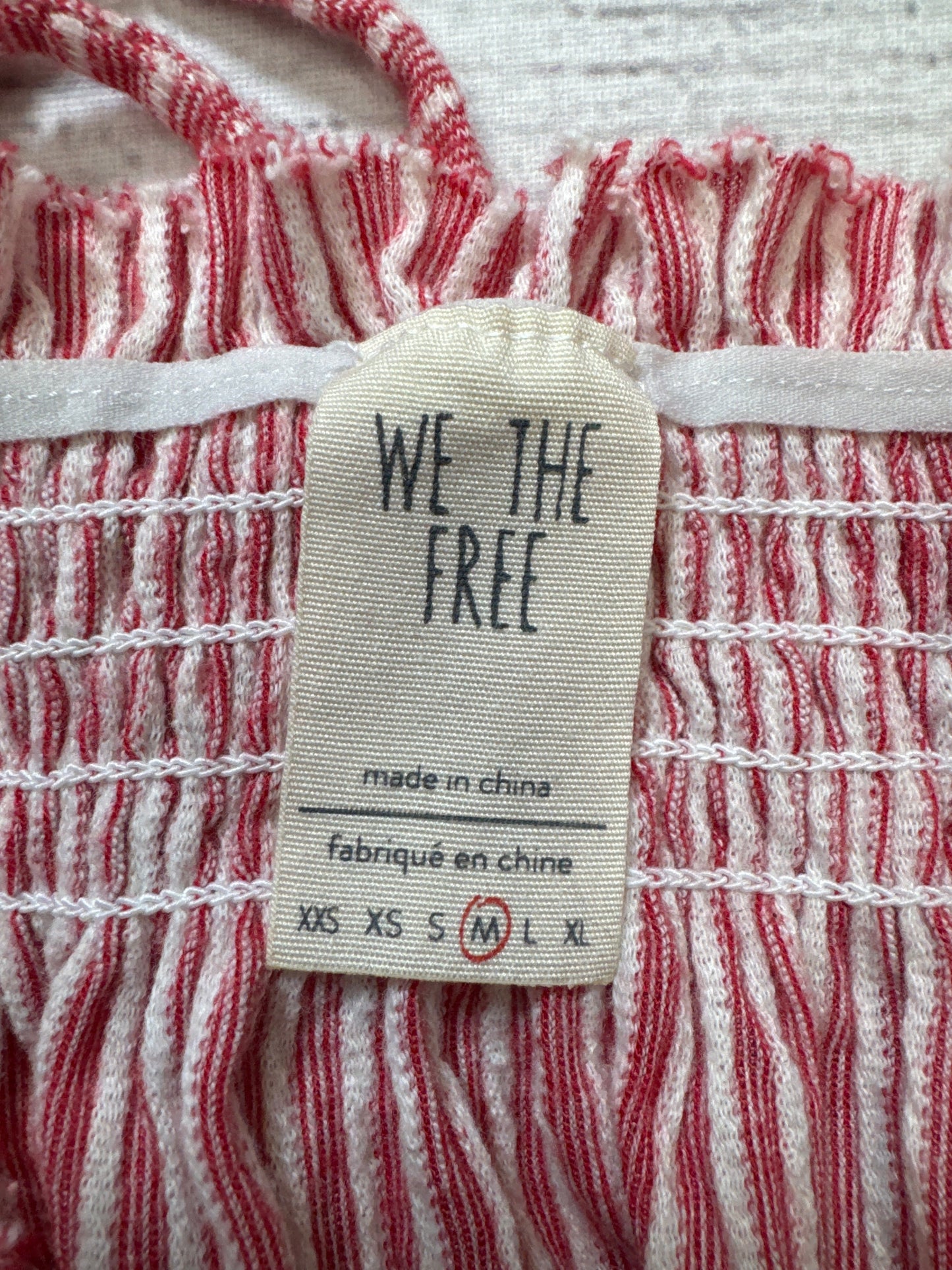 Top Sleeveless By We The Free In Red, Size: M