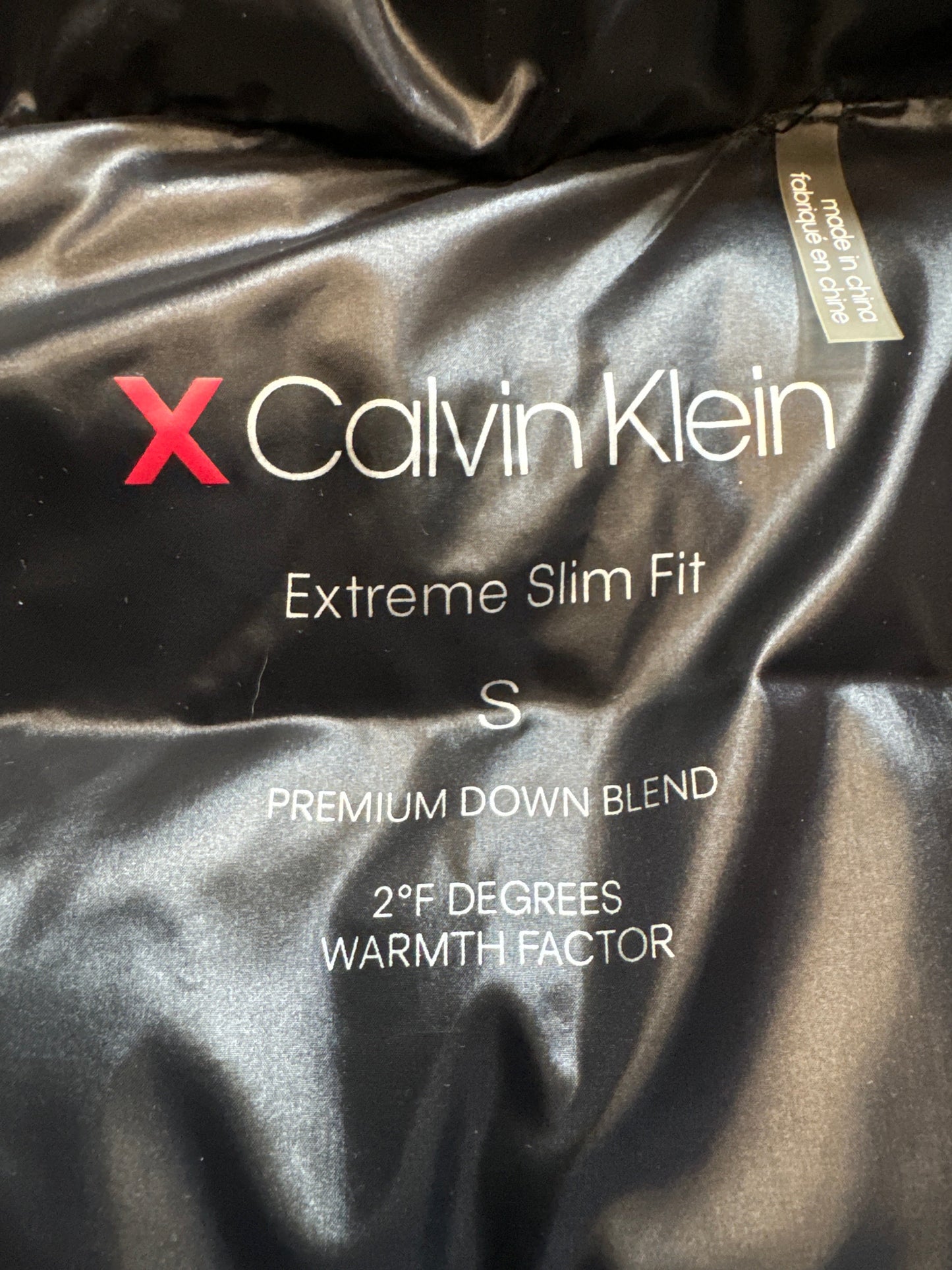 Coat Puffer & Quilted By Calvin Klein  Size: S