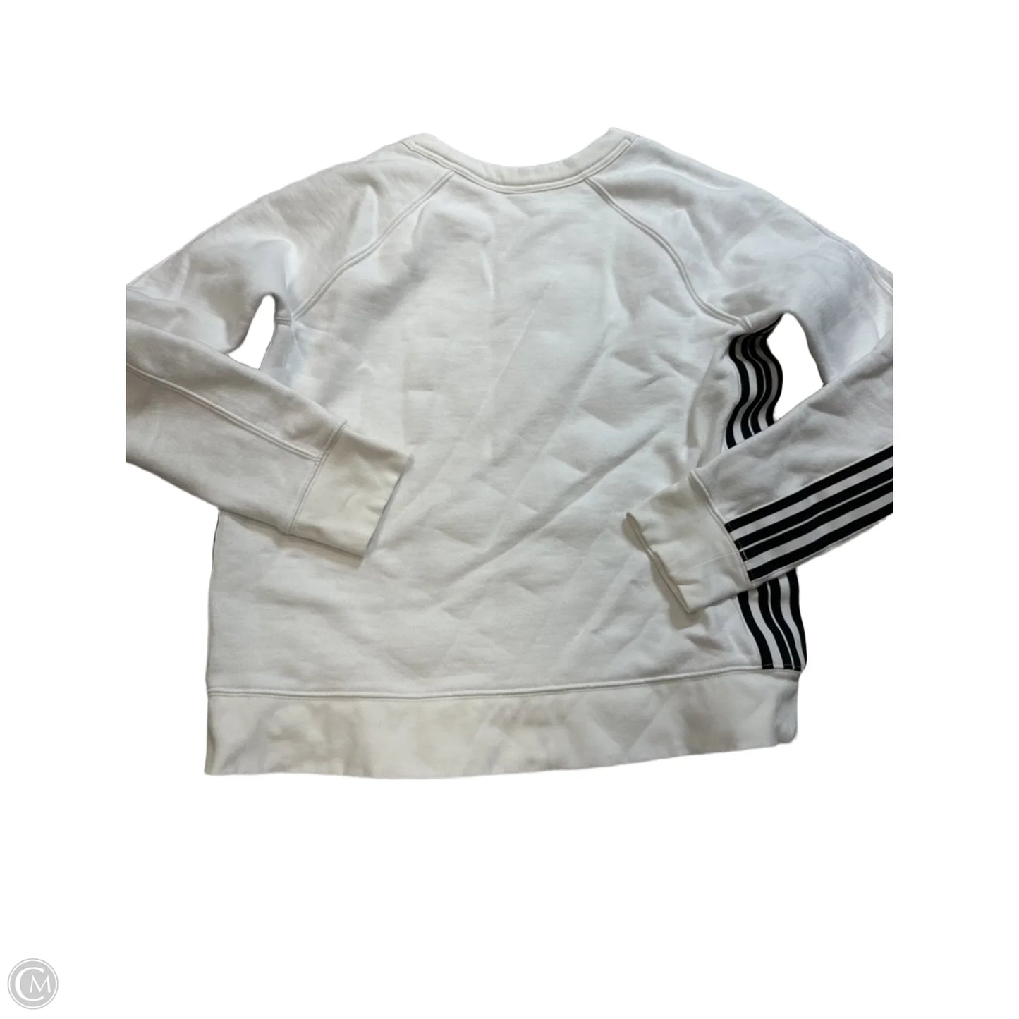 Athletic Sweatshirt Crewneck By Athleta In White, Size: S