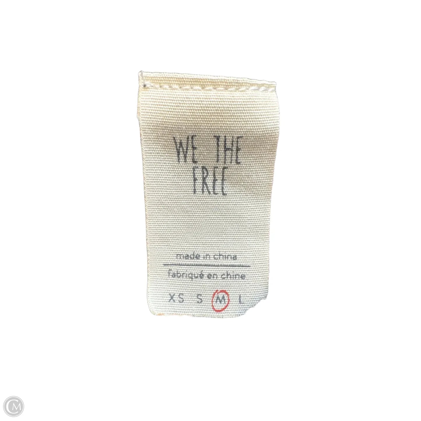 Top Long Sleeve By We The Free In Striped Pattern, Size: M