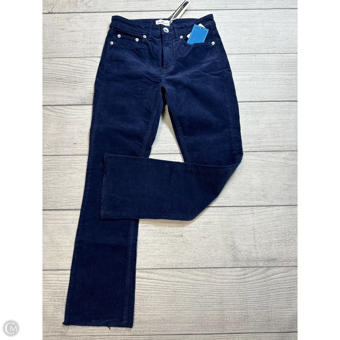 Pants Corduroy By Vineyard Vines In Blue, Size: 0