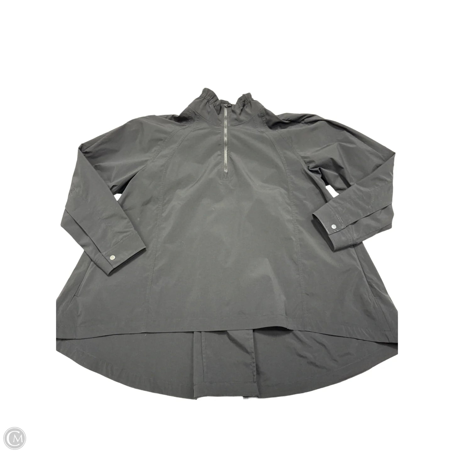 Athletic Jacket By Athleta In Black, Size: L