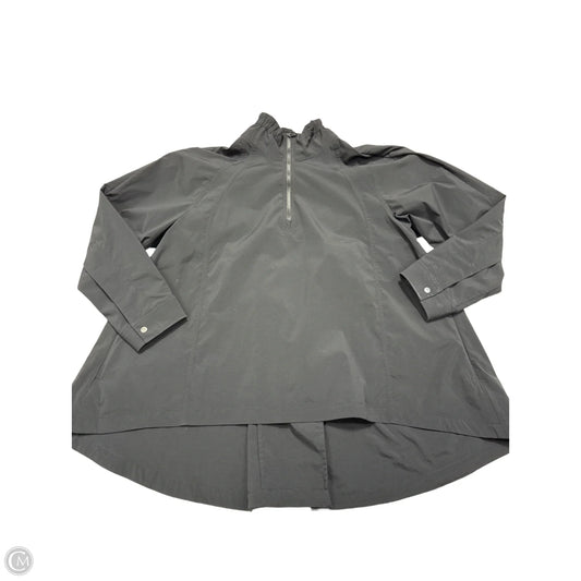 Athletic Jacket By Athleta In Black, Size: L