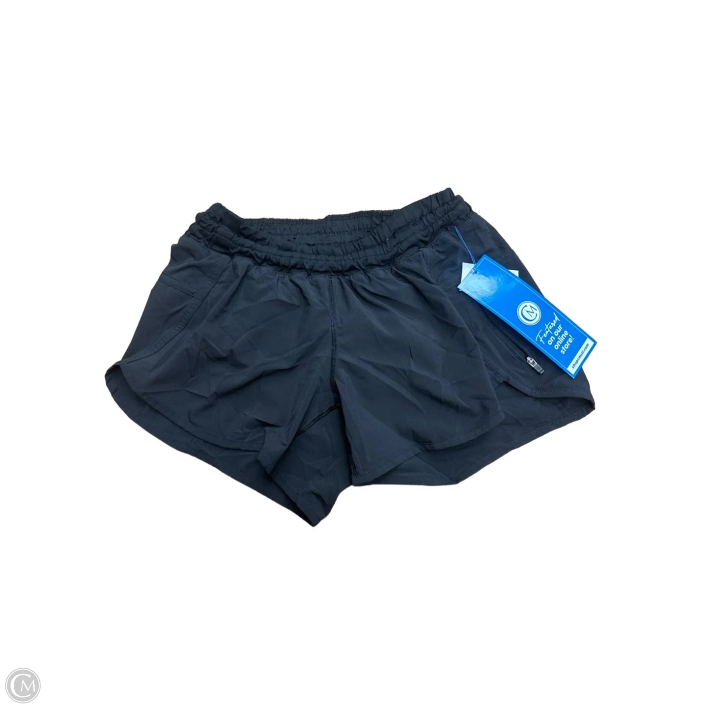 Athletic Shorts By Lululemon In Black, Size: 4