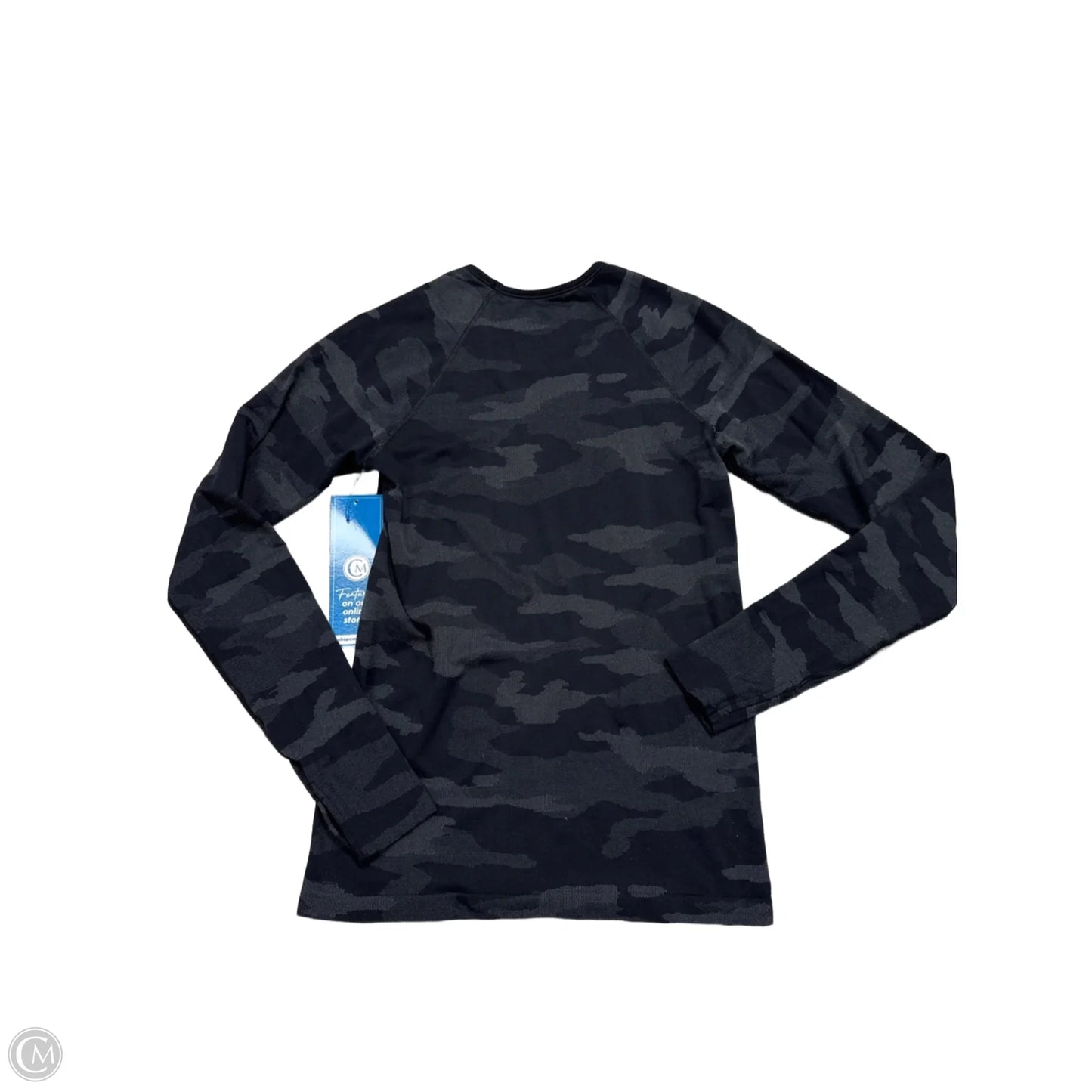 Athletic Top Long Sleeve Crewneck By Athleta In Black, Size: M