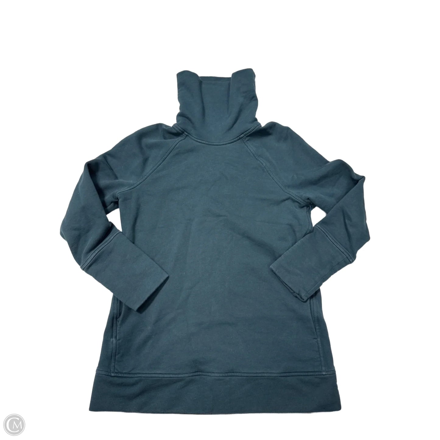 Athletic Sweatshirt Collar By Lululemon In Green, Size: S
