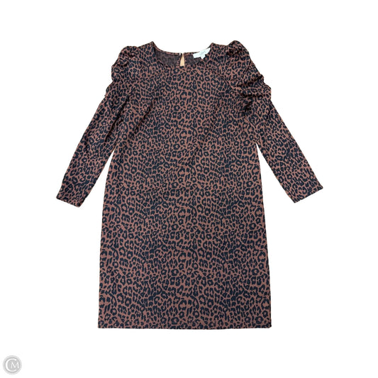Dress Casual Short By Loft In Animal Print, Size: S