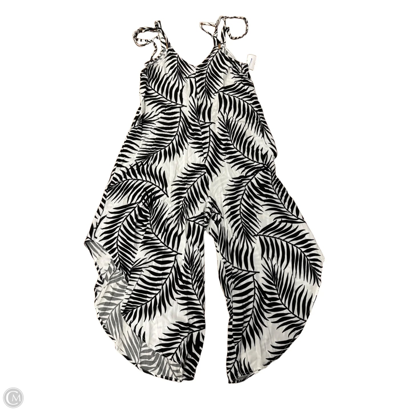 Jumpsuit By Vince Camuto In Black & White, Size: S