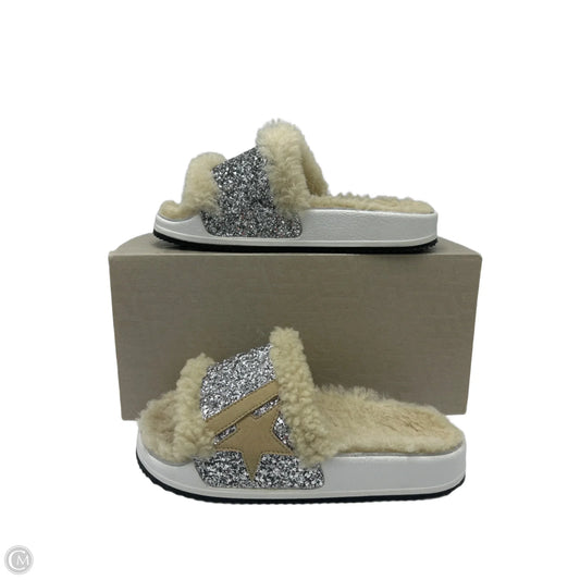 Golden Goose Poolstar Luxury Designer Slides, Size: 7