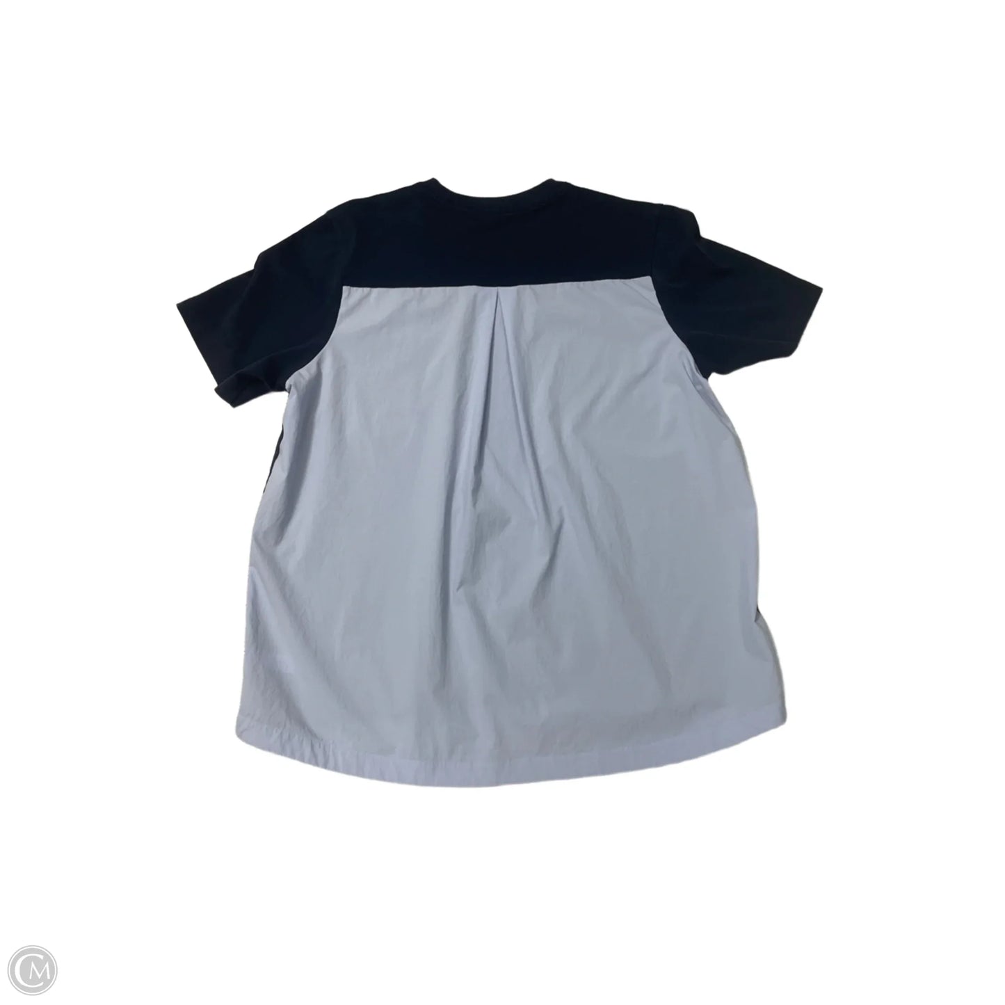 Athletic Top Short Sleeve By Athleta In Navy, Size: L