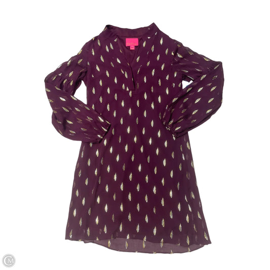 Dress Designer By Lilly Pulitzer In Maroon, Size: S