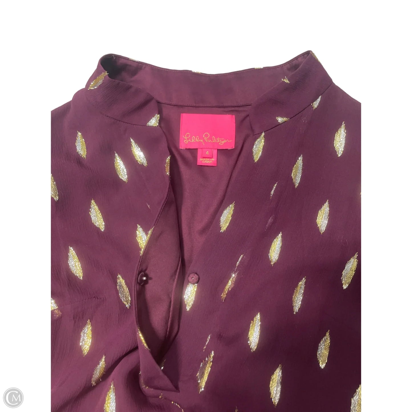 Dress Designer By Lilly Pulitzer In Maroon, Size: S