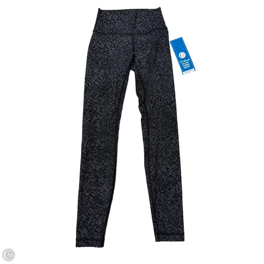 Athletic Leggings By Lululemon In Black, Size: 4