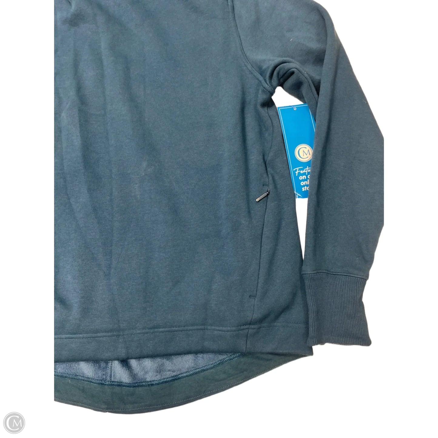 Athletic Sweatshirt Collar By Athleta In Blue, Size: S