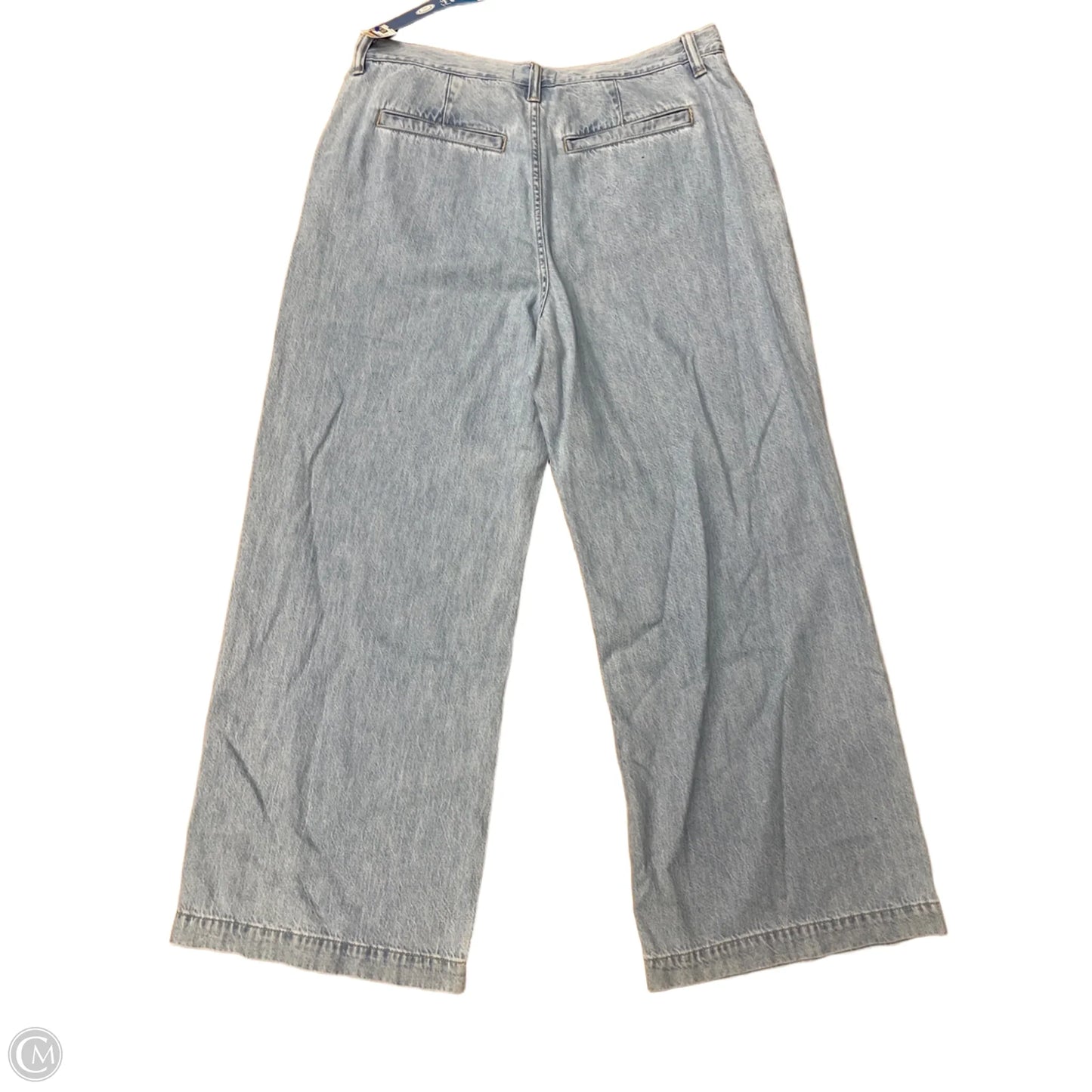Jeans Wide Leg By Madewell In Blue Denim, Size: 12