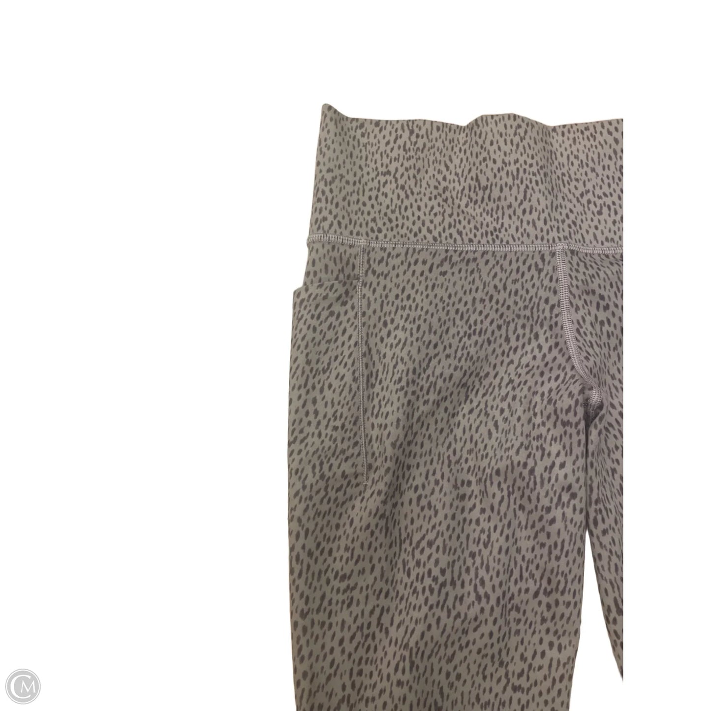 Athletic Leggings By Athleta In Brown, Size: M